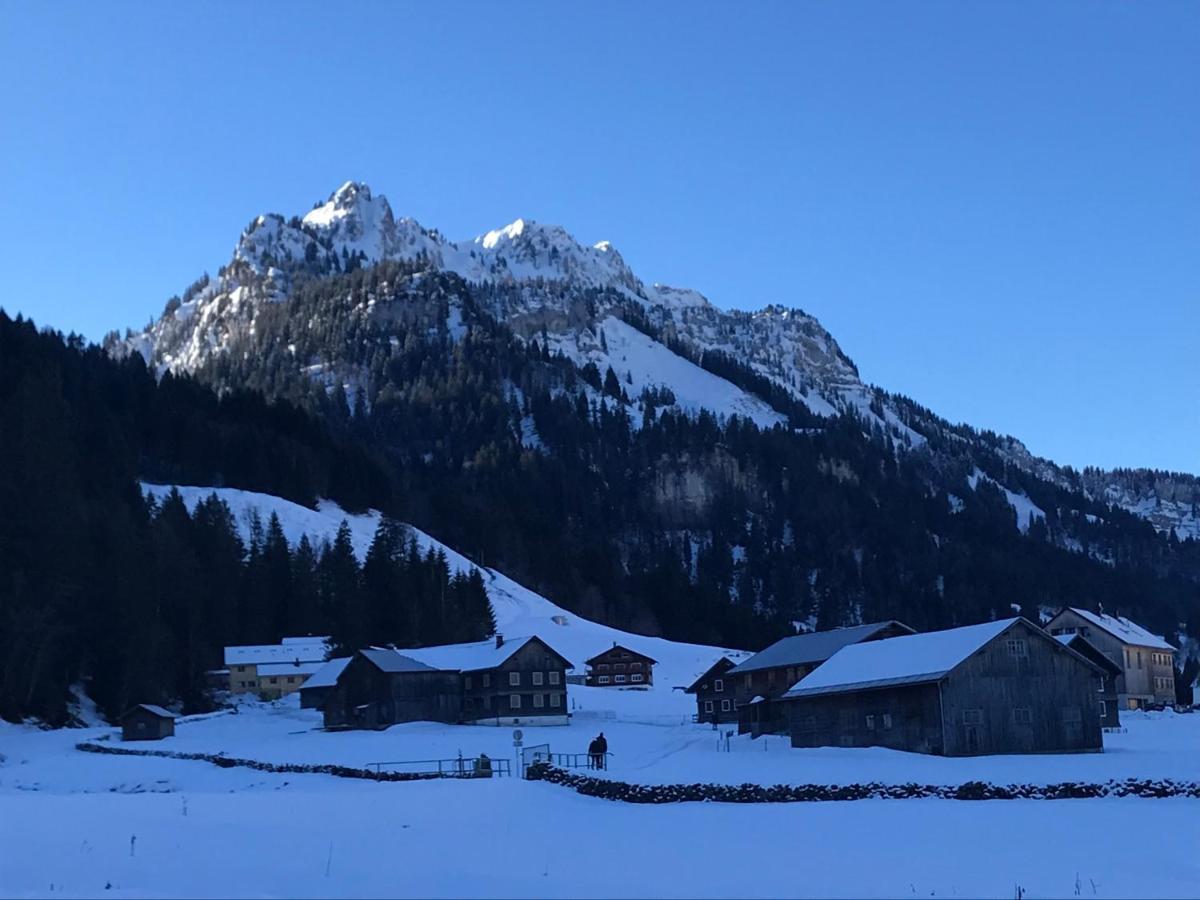 Appartement Kraehenberg Am Rande Der Wildnis à Sibratsgfäll Extérieur photo
